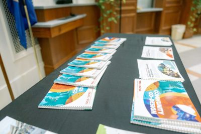 Co-design booklets on a table